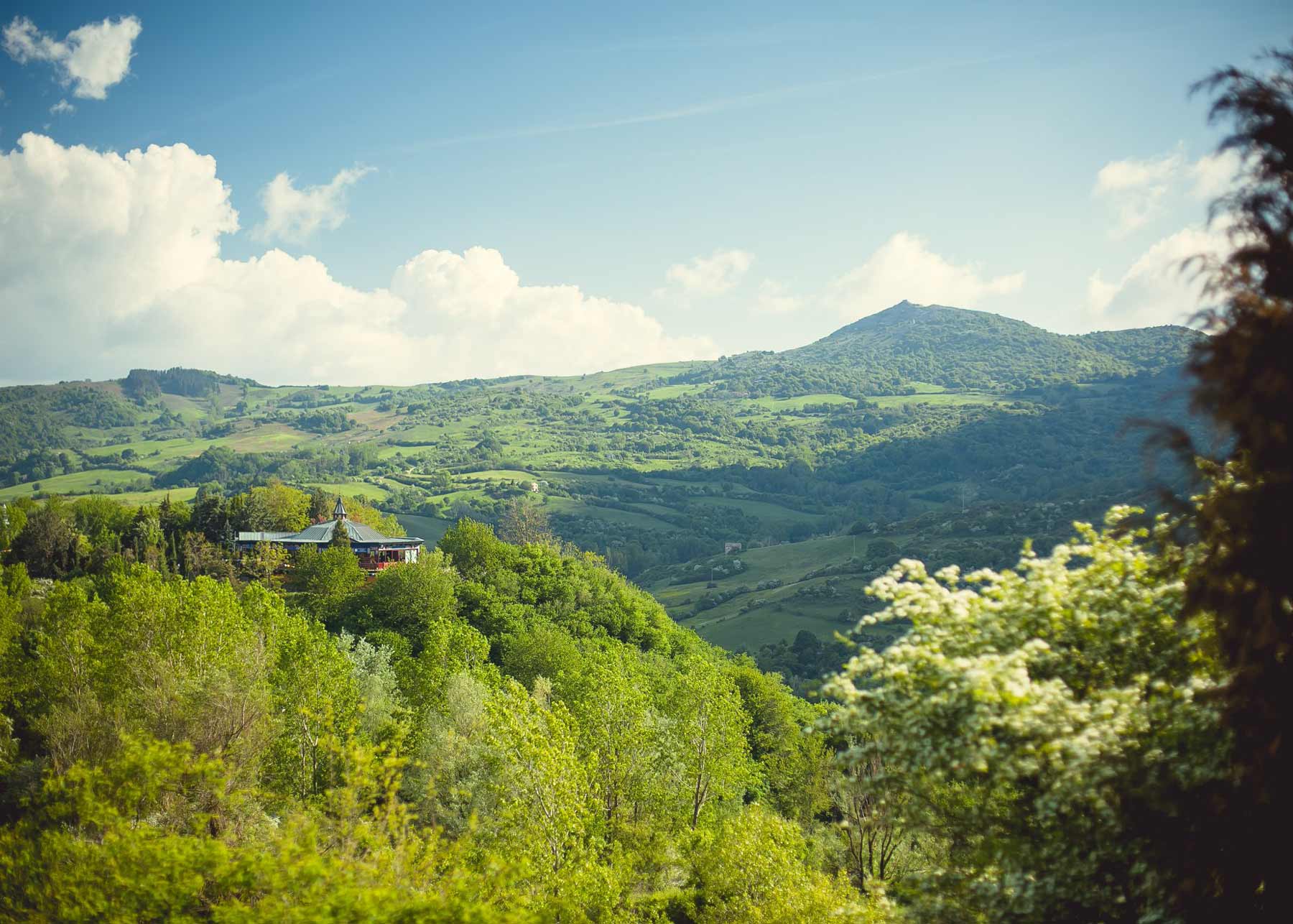 Das Centro Merigar auf dem Monte Labbro