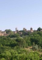 Il borgo medievale di Certaldo Alto dove visiteremo Casa Boccaccio.