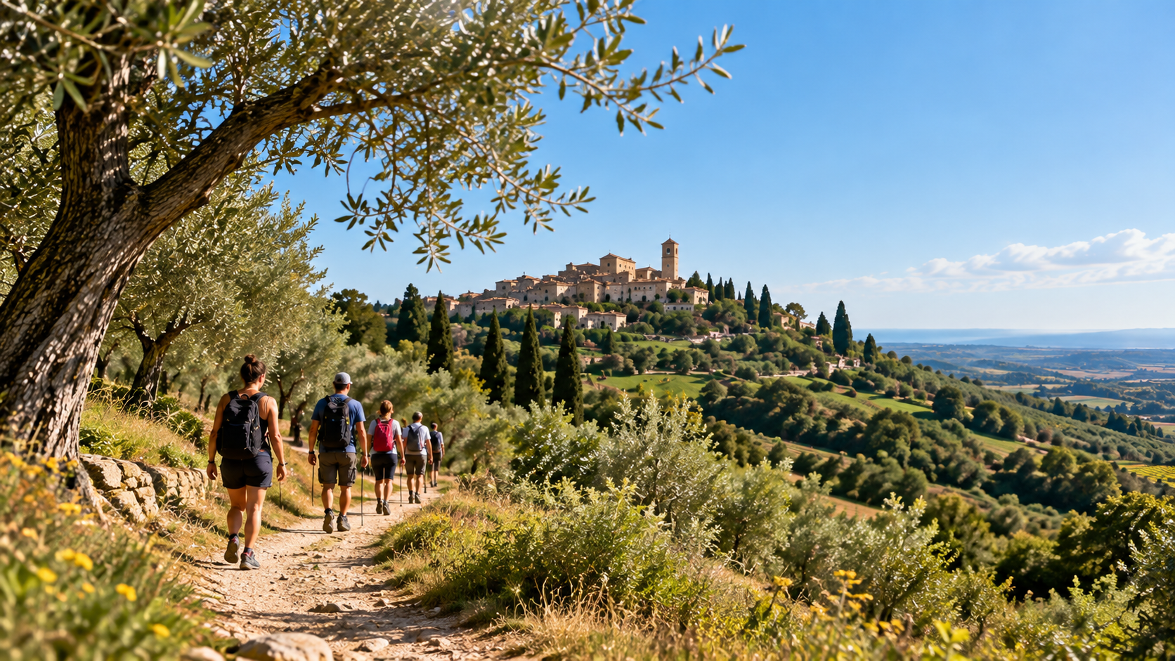 Immagine panoramica di Casale Marittimo
