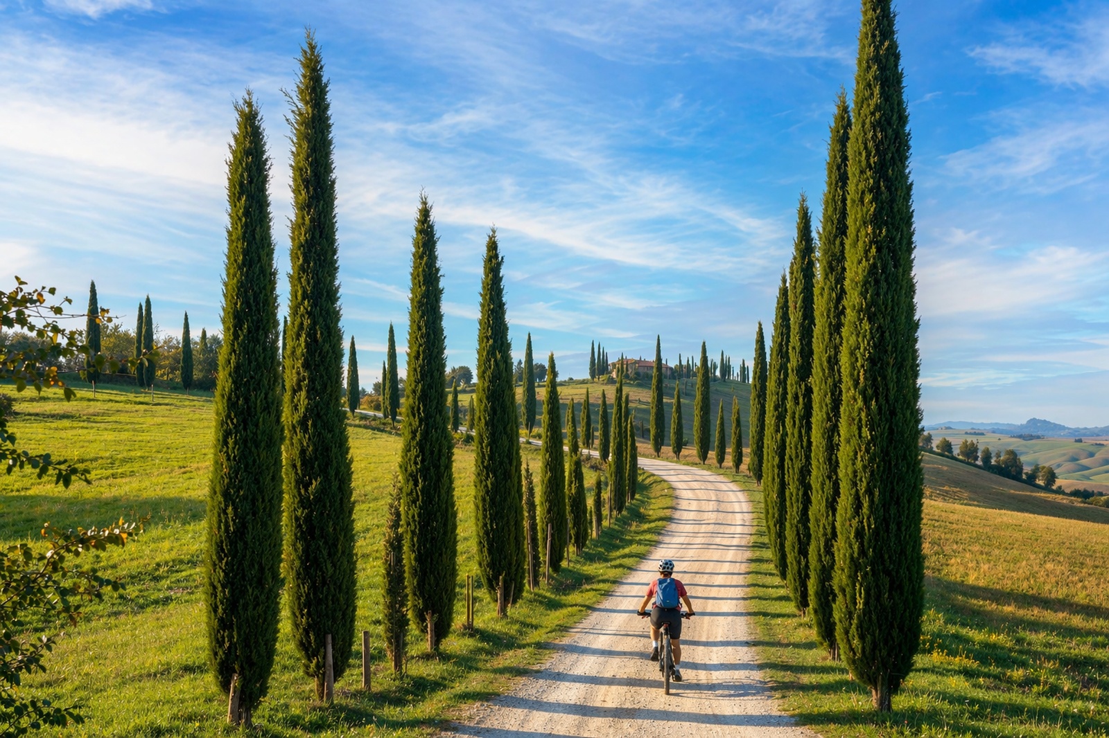 E-bike tour on the dirt roads of the Crete Senesi