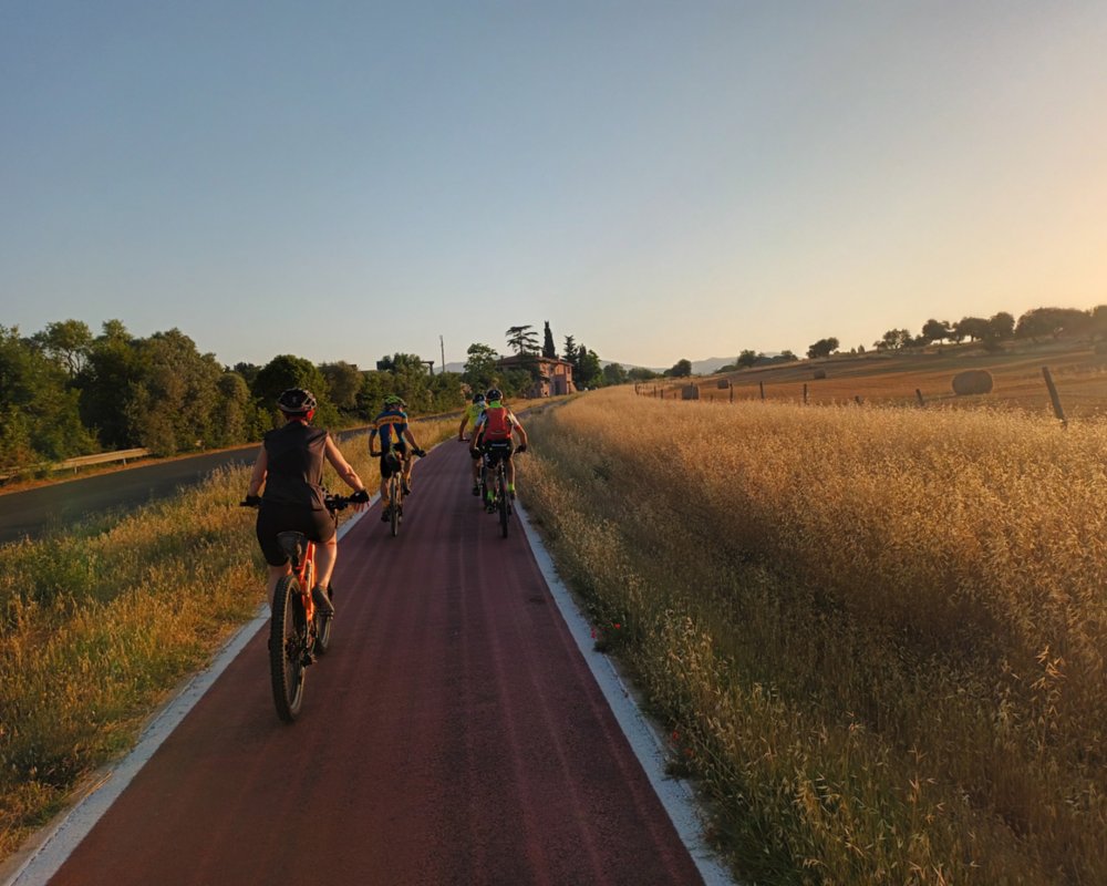 piste cyclable de Roselle - zone archéologique