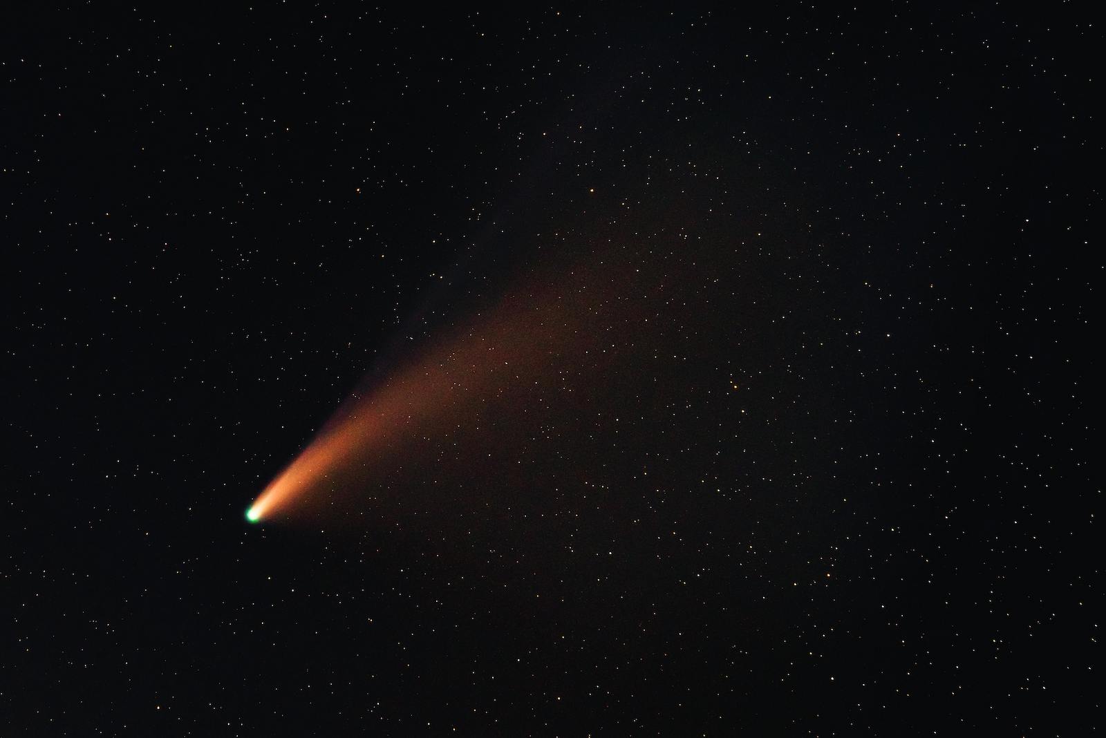 Cometa nel cielo