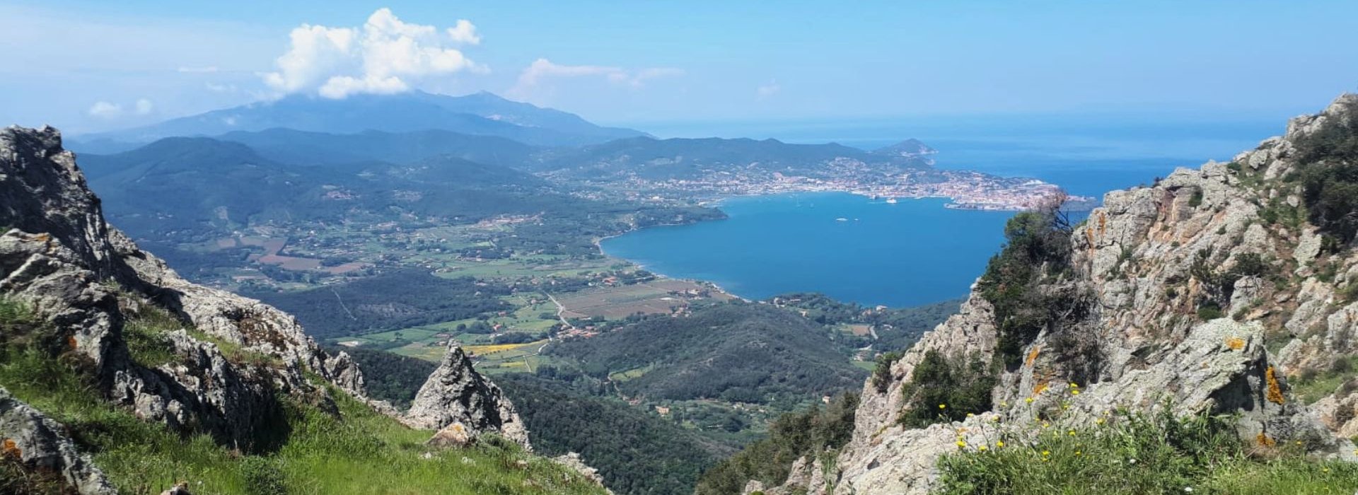 Panorama della Grande Traversata Elbana