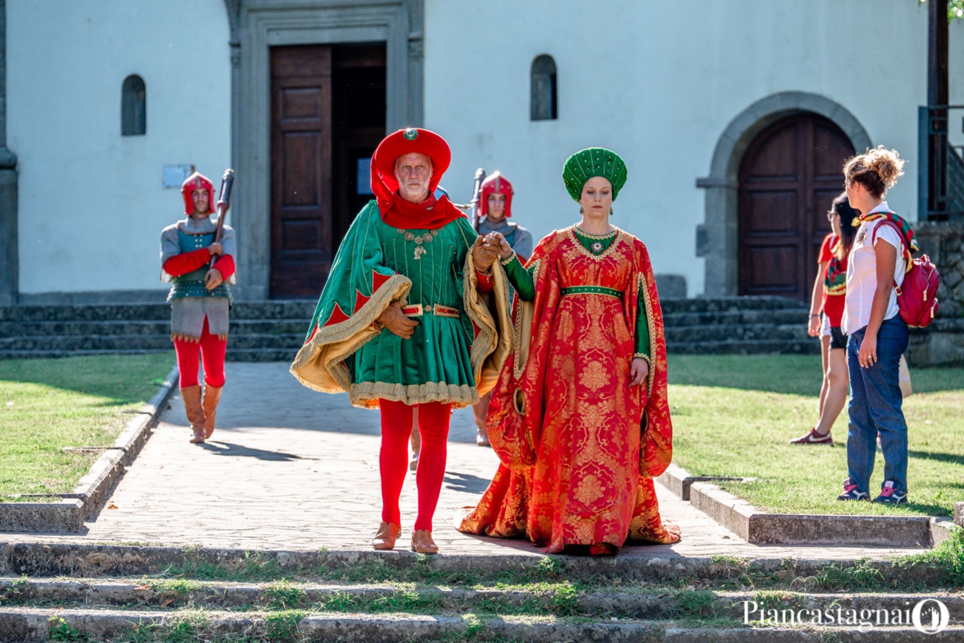 Corteo del palio di Piancastagnaio