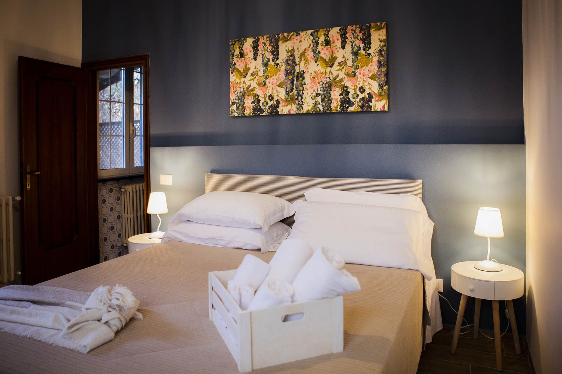 Camera da letto matrimoniale per soggiorno lungo nella Costa degli Etruschi