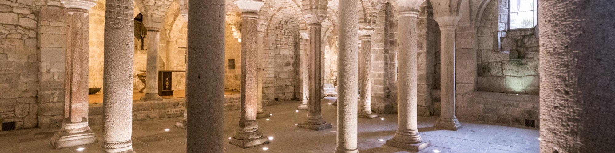 Krypta Abtei Abtei San Salvatore