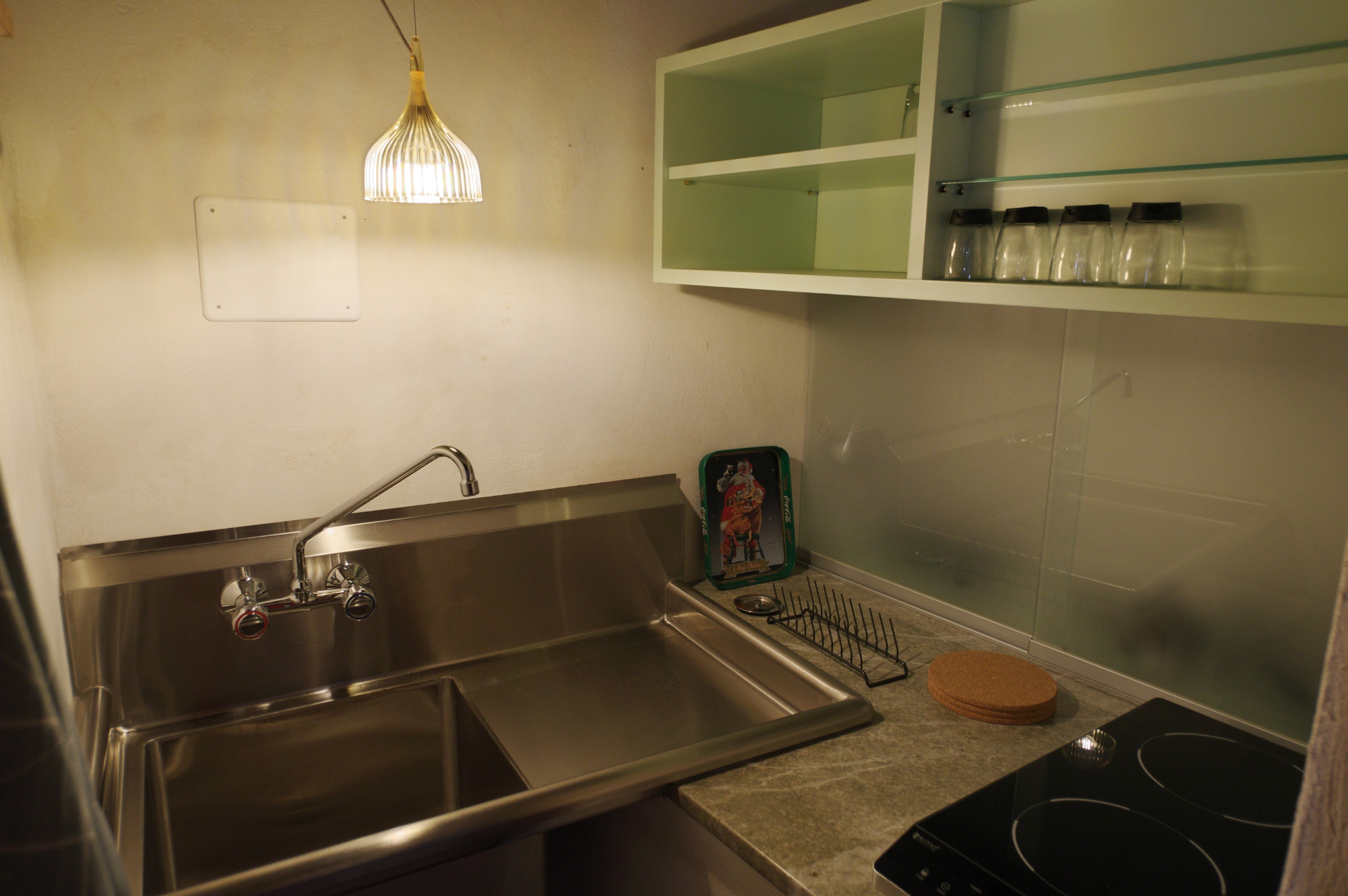 La mini-cucina alla Casa al Cassero