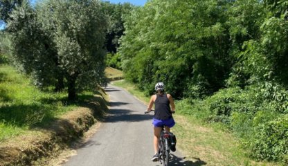 Tour in bicicletta tra le campagne lucchesi fino a Montecarlo