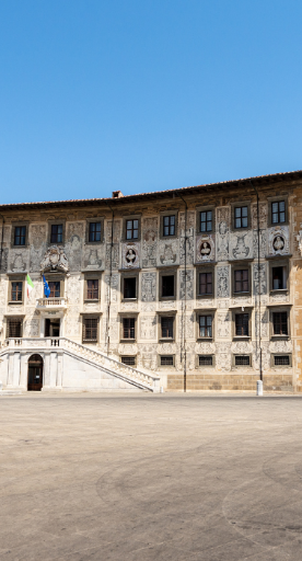 Dante in Pisa - Hungerturm - Piazza dei Cavalieri