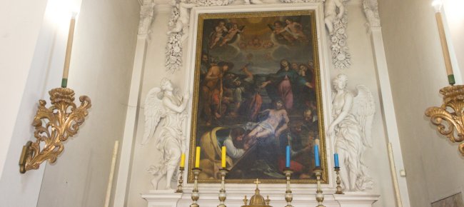 Gesù inchiodato alla Croce di Giovanni Antonio Cerretelli.