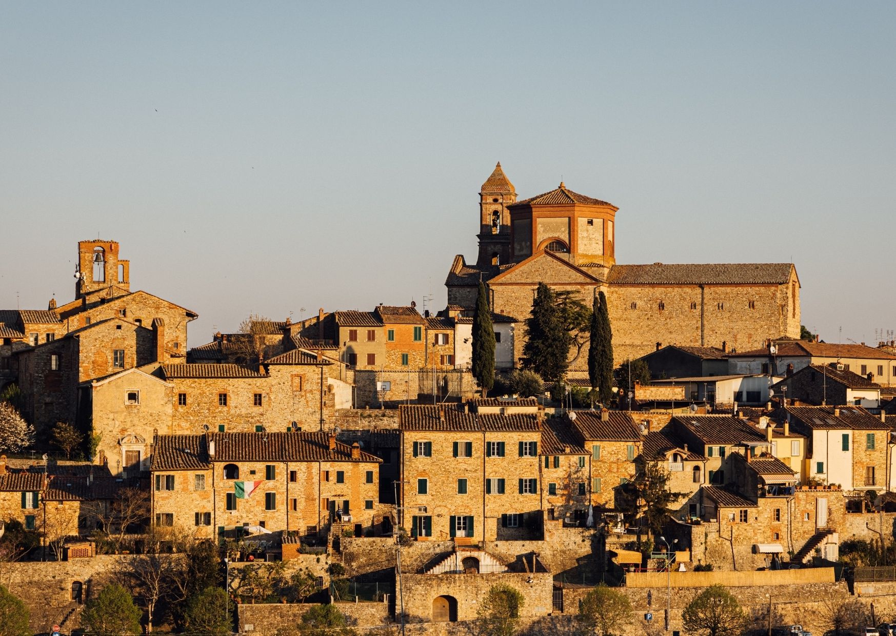 Lucignano skyline