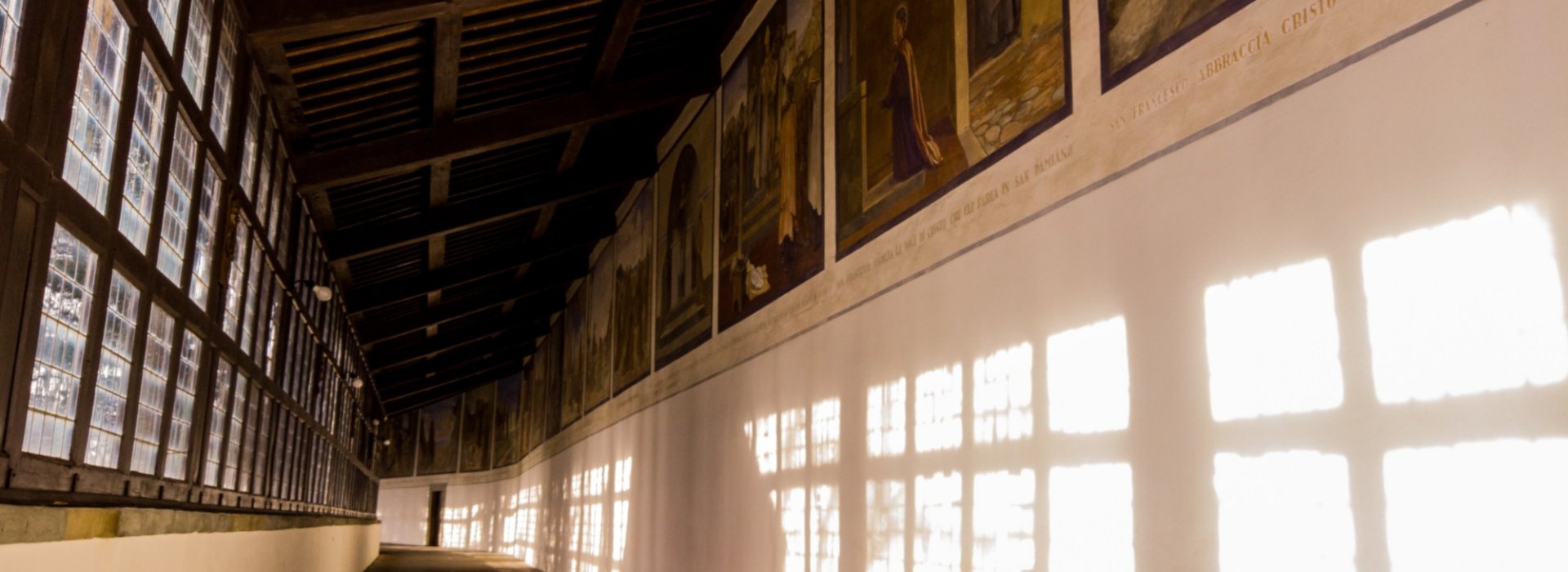 Interno del Santuario della Verna Interno del Santuario della Verna