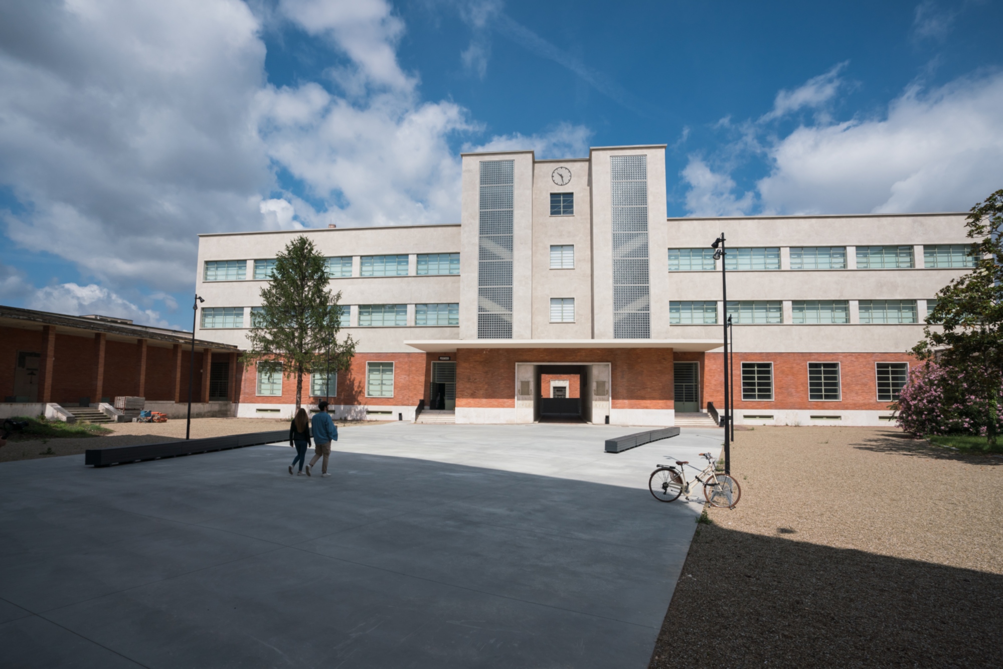 La facciata dell'ex Manifattura Tabacchi