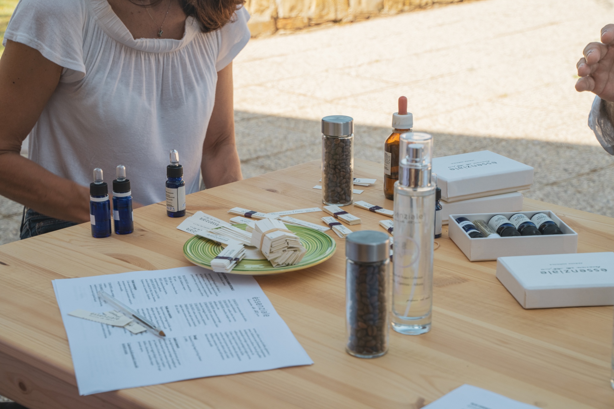 Essential oil experience in the Chianti countryside