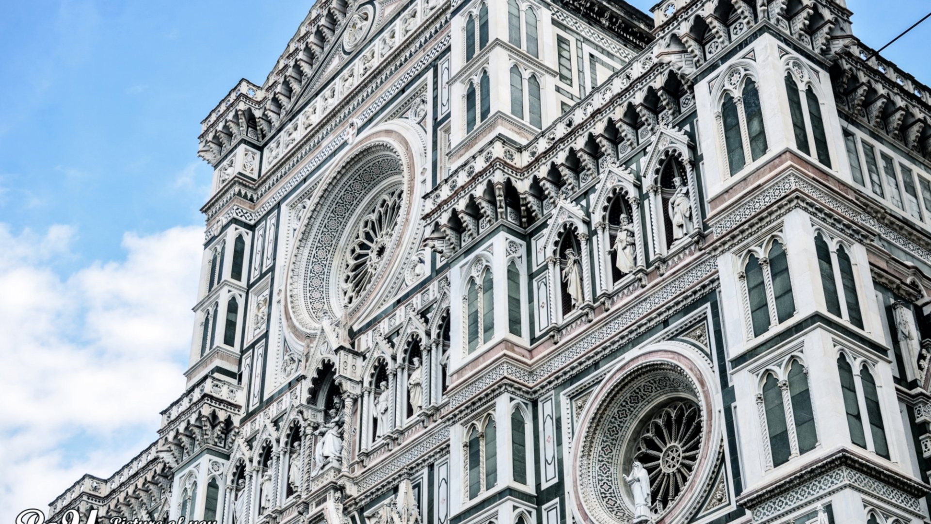 Il complesso di Santa Maria del Fiore nel centro di Firenze