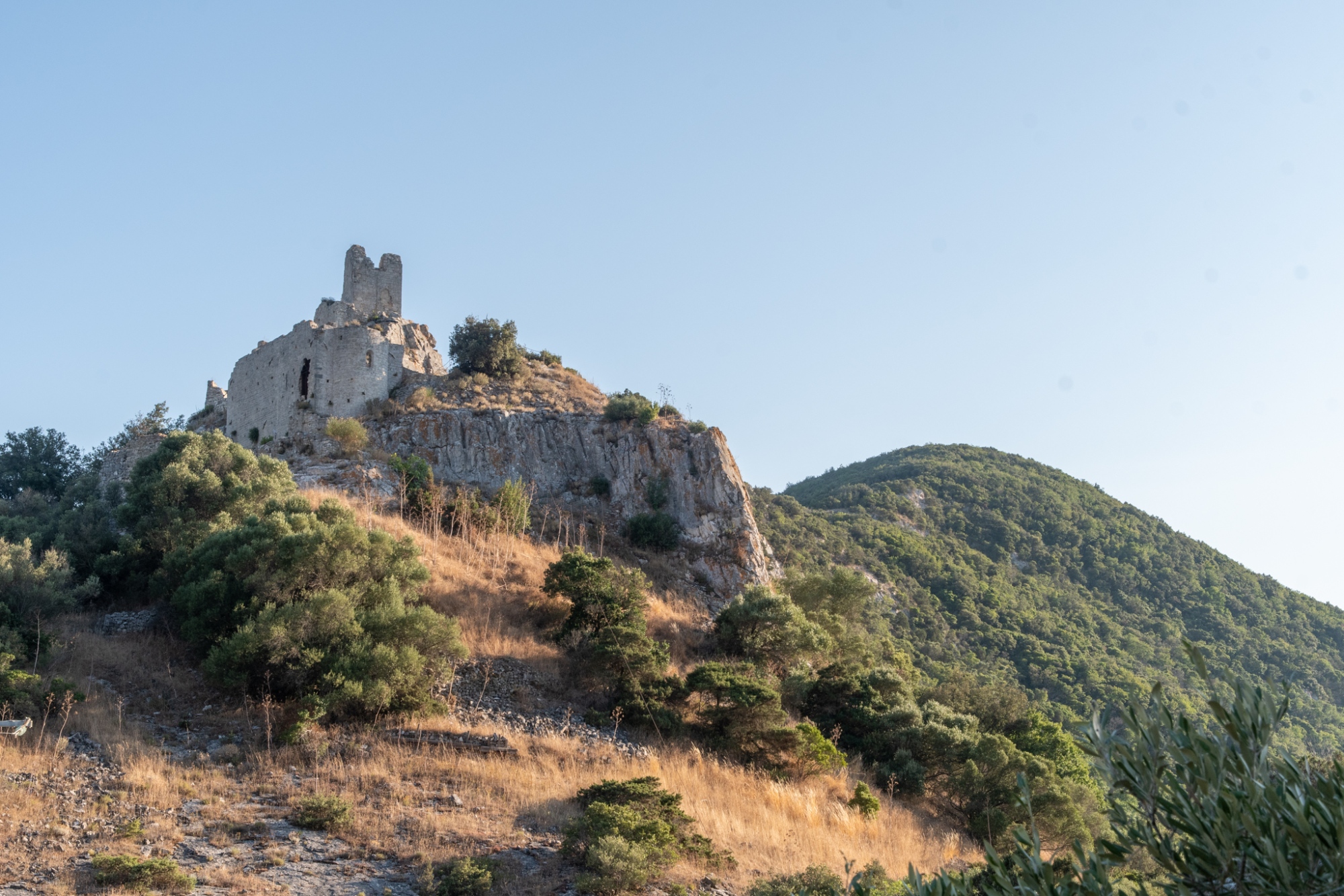 Immagine panoramica della Rocca di San Silvestro