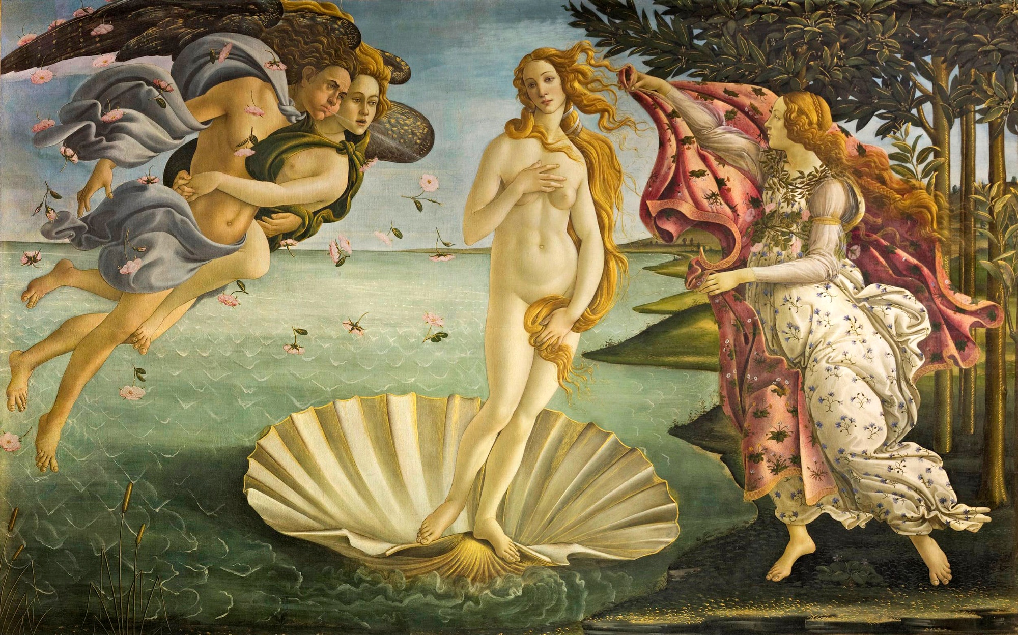 La Nascita di Venere, Sandro Botticelli