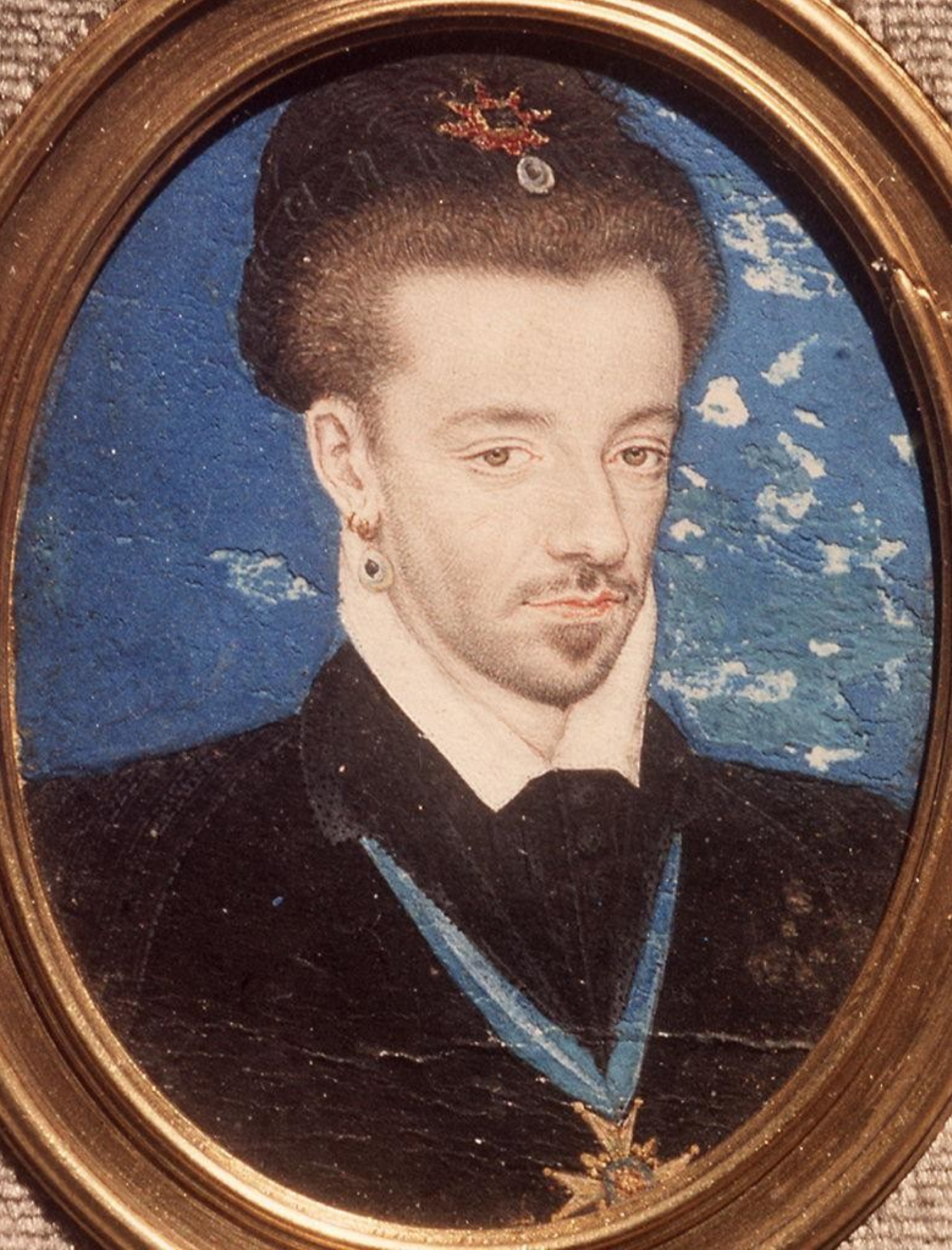 Henry the Third - portrait of Francois Clouet - circa 1570
