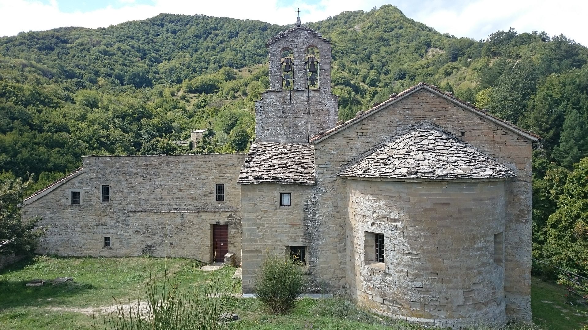 View of the Hermitage of Gamogna