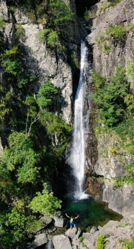 Les cascades de Parana (Mulazzo)