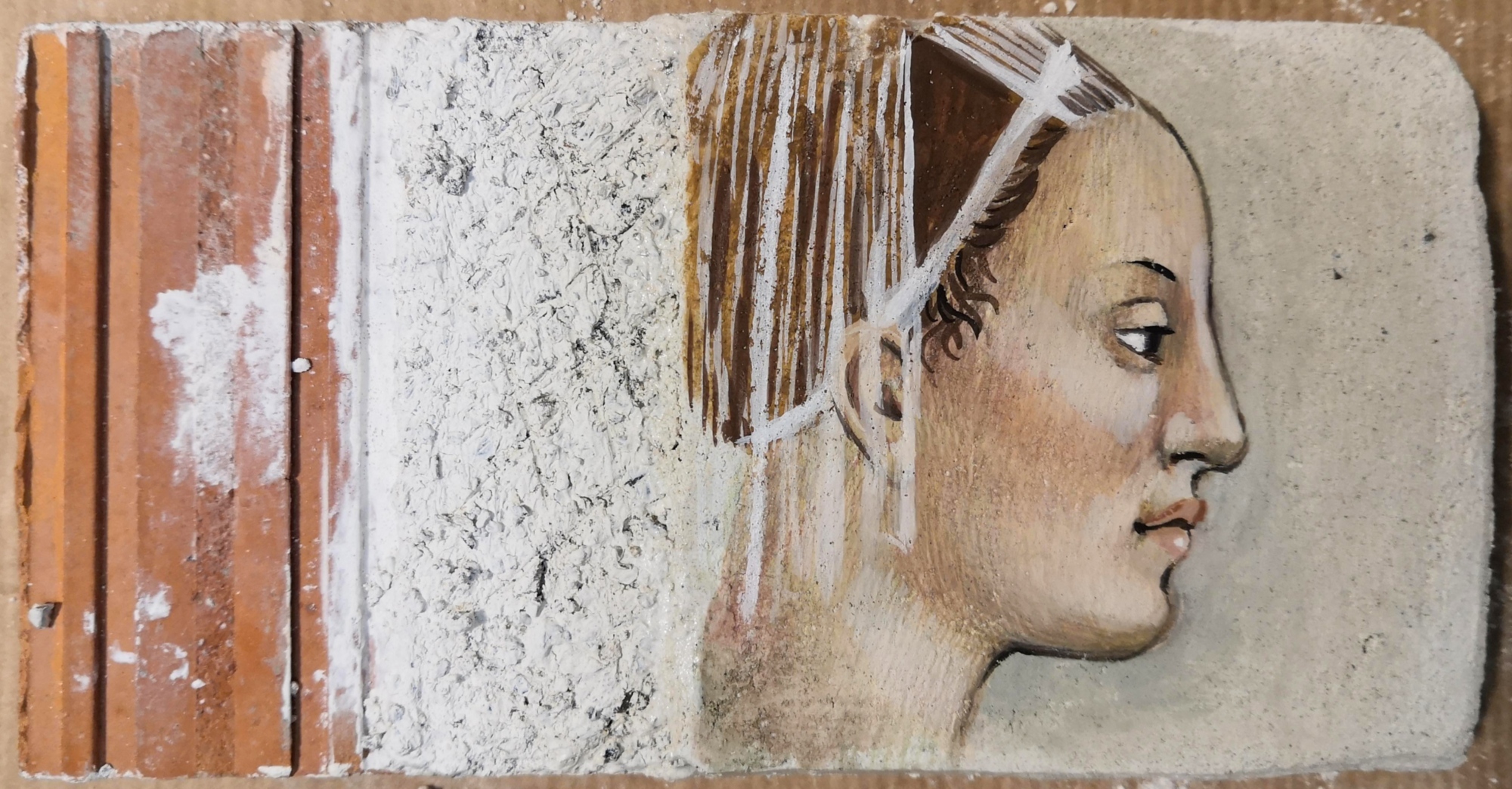 Laboratorio di affresco ad Arezzo