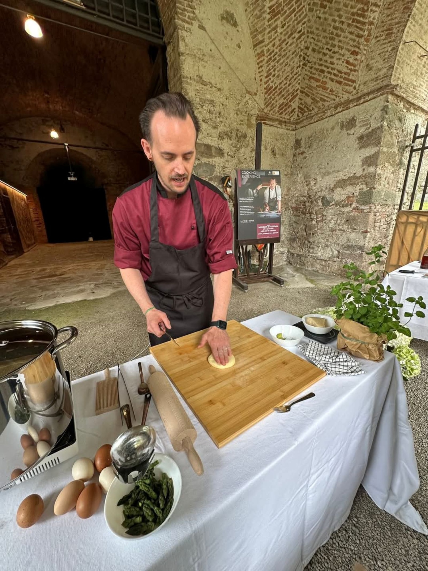 Cooking experience a Lucca