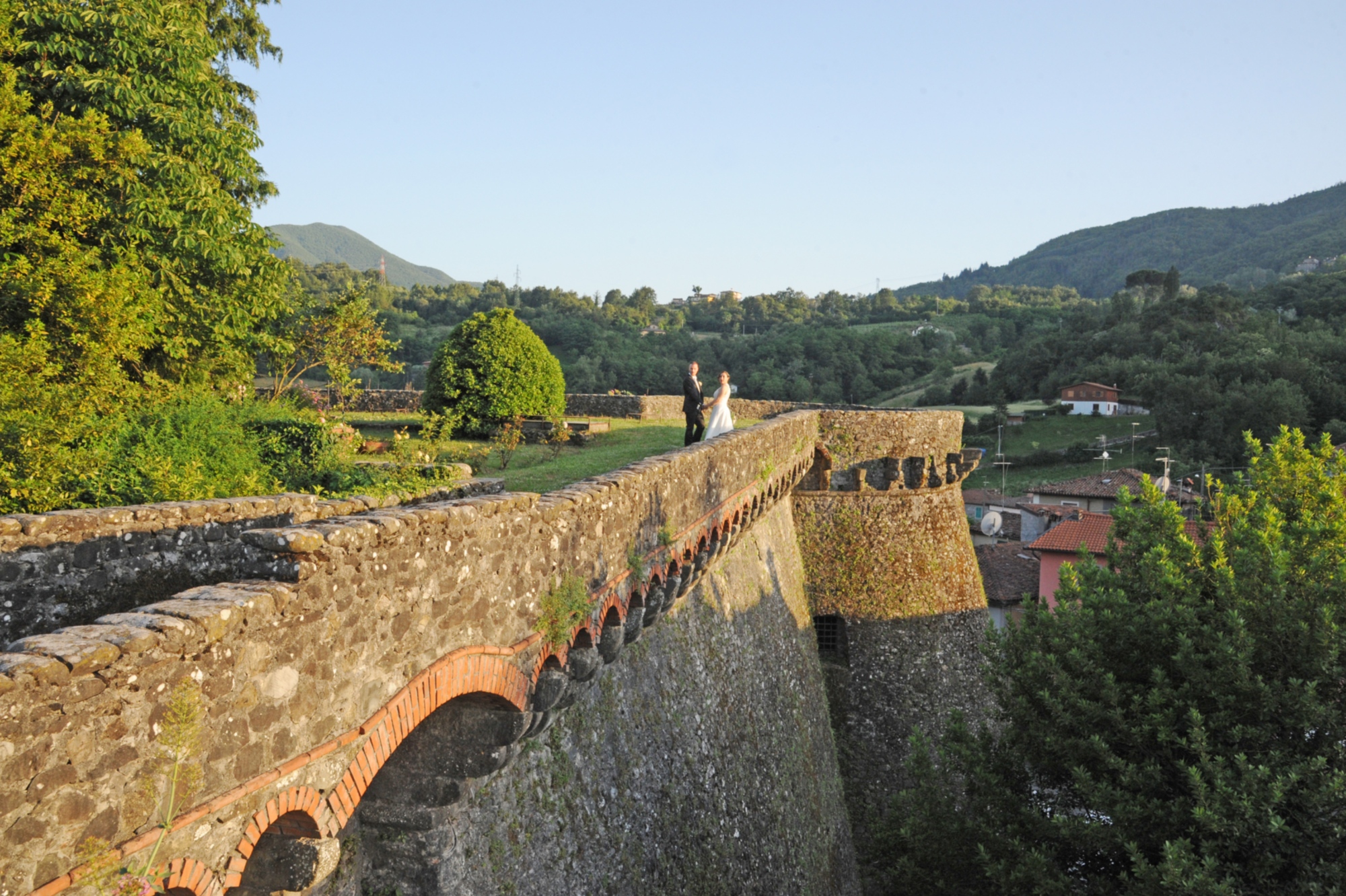 The Fortress of Rocca di Camporgiano nearby Lucca