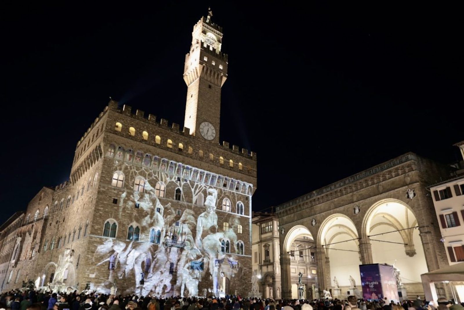 Palazzo Vecchio - Florence Lights UP