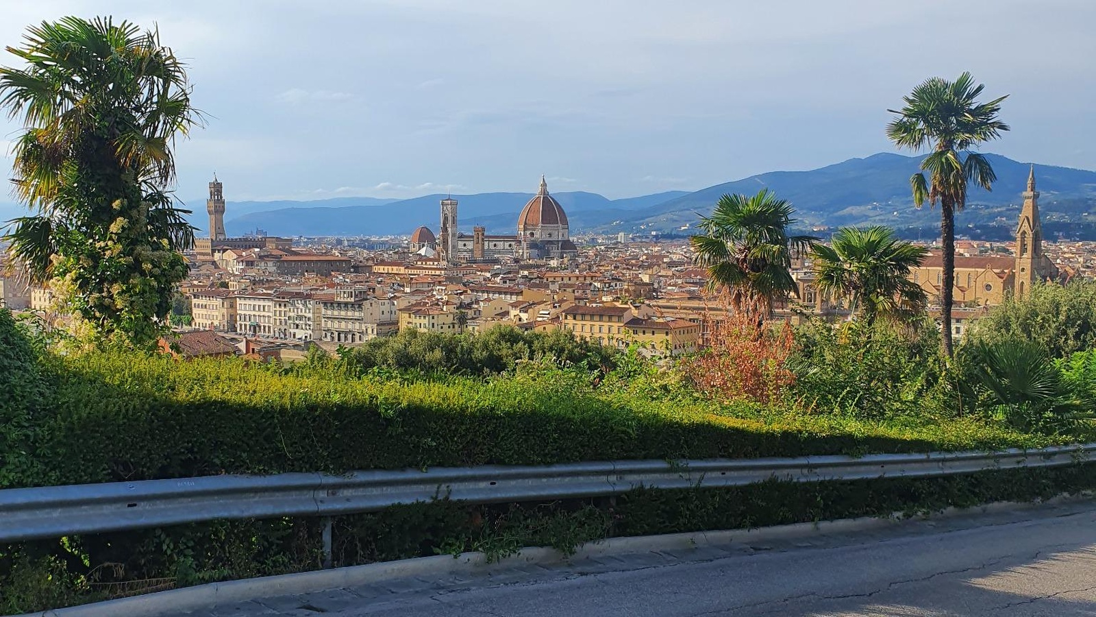 Panoramic golf cart tour of Florence