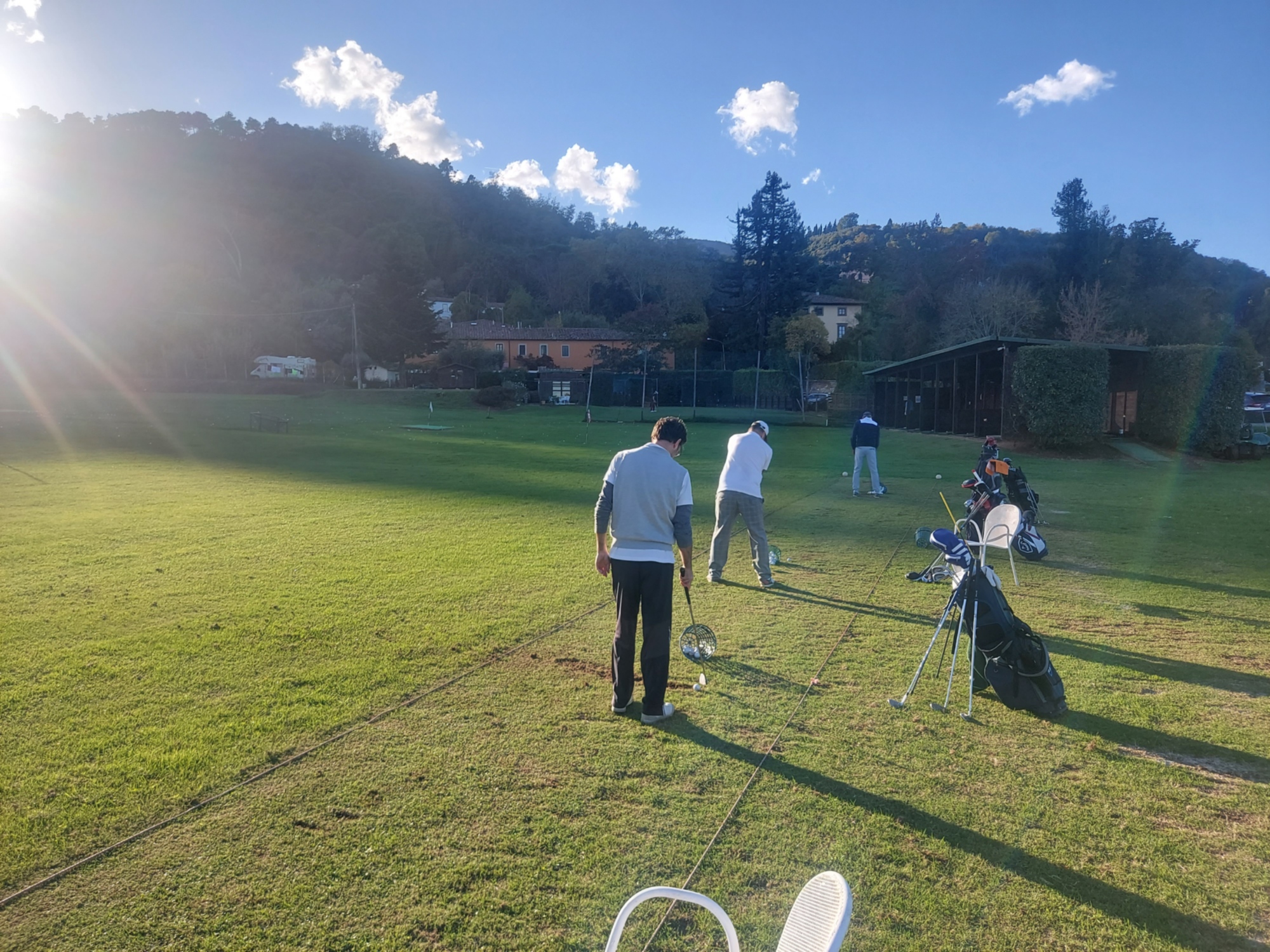 A day on the golf courses in Lucca