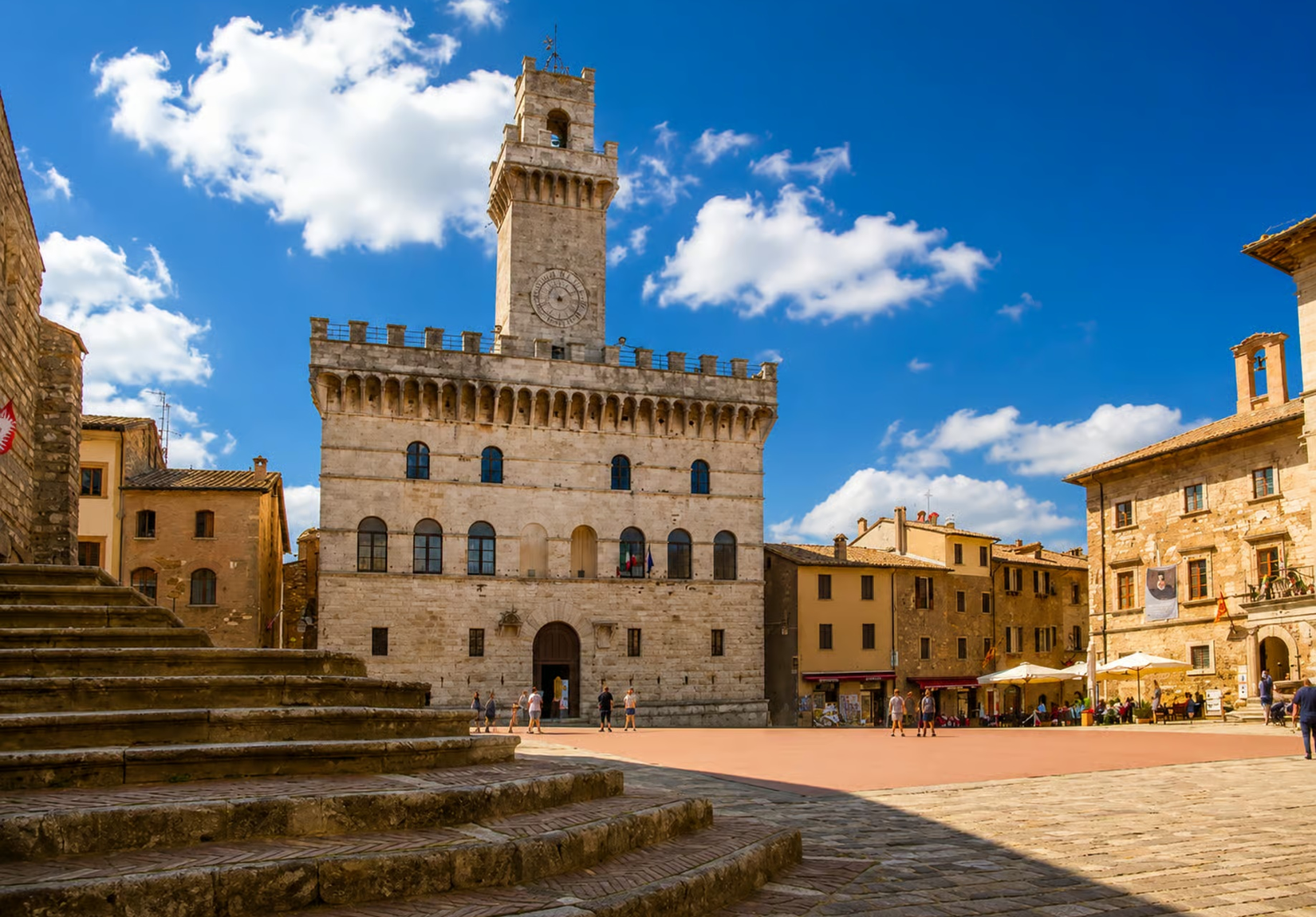 Piazza Grande e Palazzo Comunale di Montepulciano