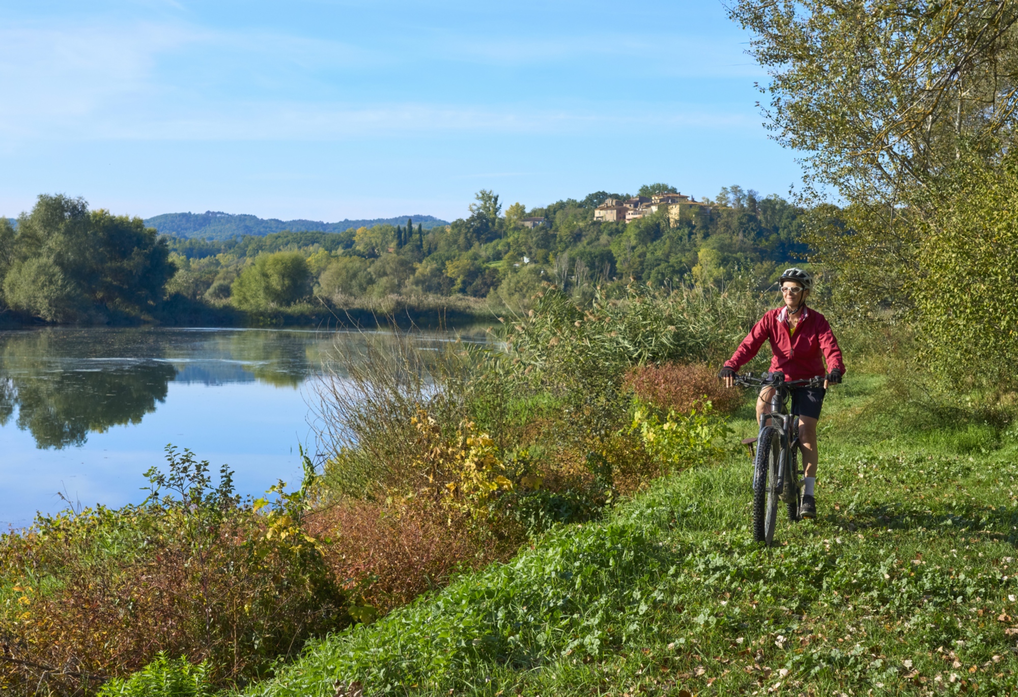 E-bike tour autoguidato da Lucca a Pisa