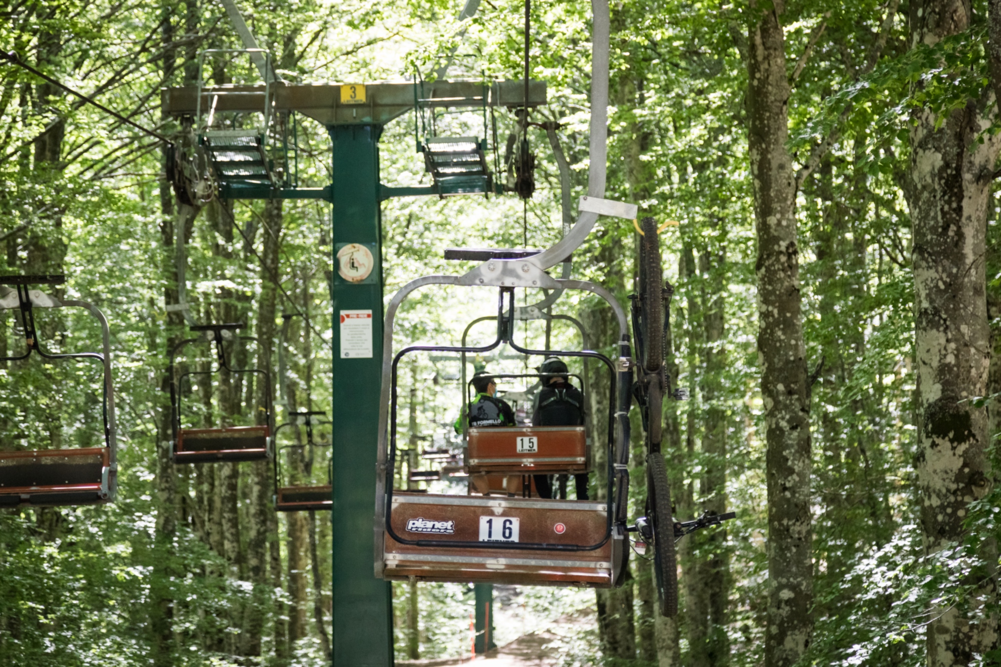 Seilbahn auf den Gipfel des Monte Amiata