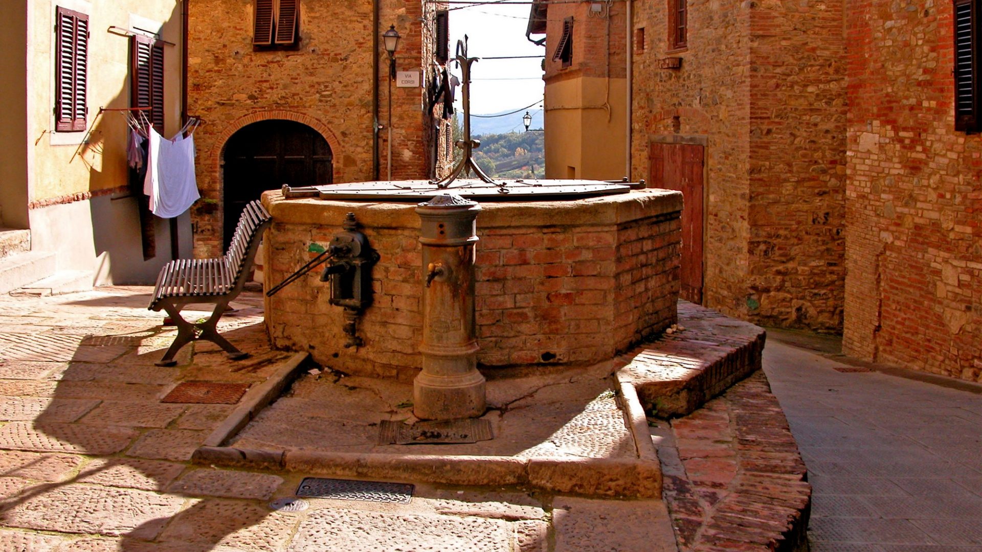 El pueblo de Gambassi Terme