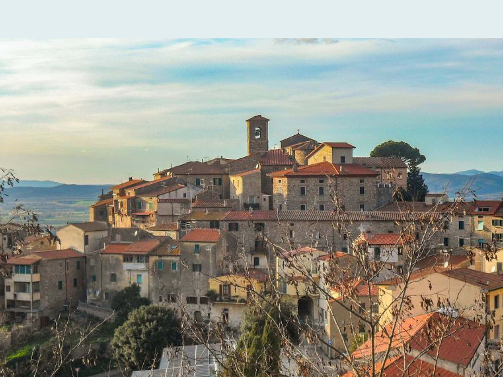 Immagine panoramica di Gavorrano