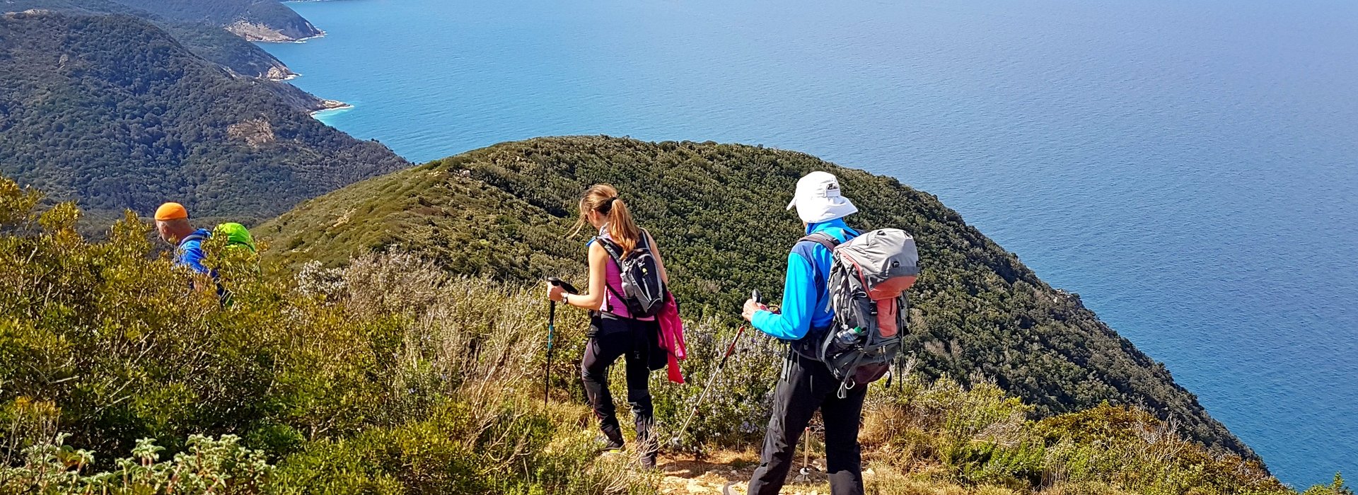 GTE Grande Traversata Elbana, Trekking