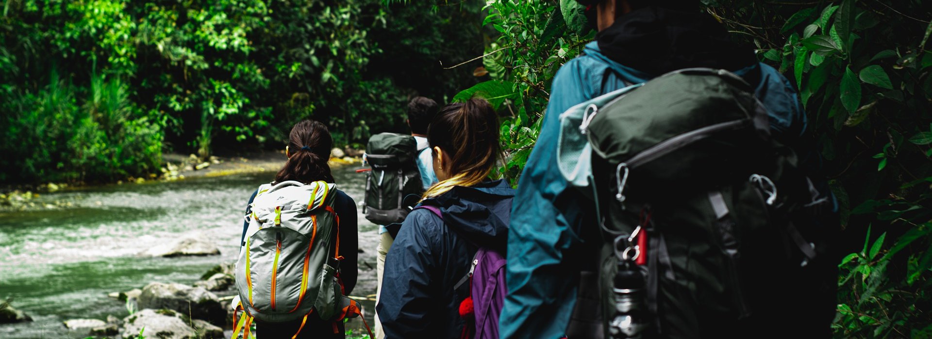 Trekking nella natura