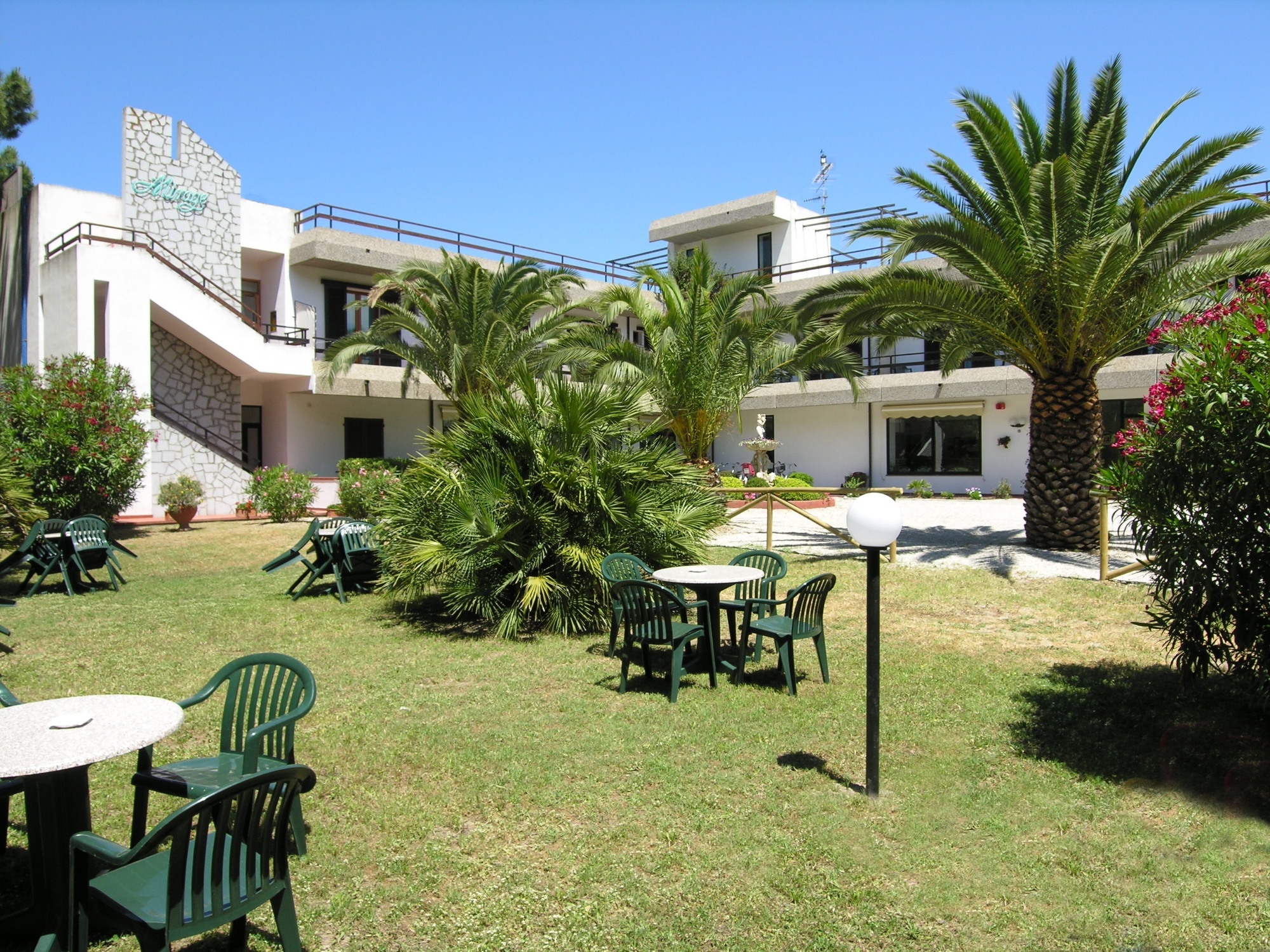 Giardino dell'hotel Mirage