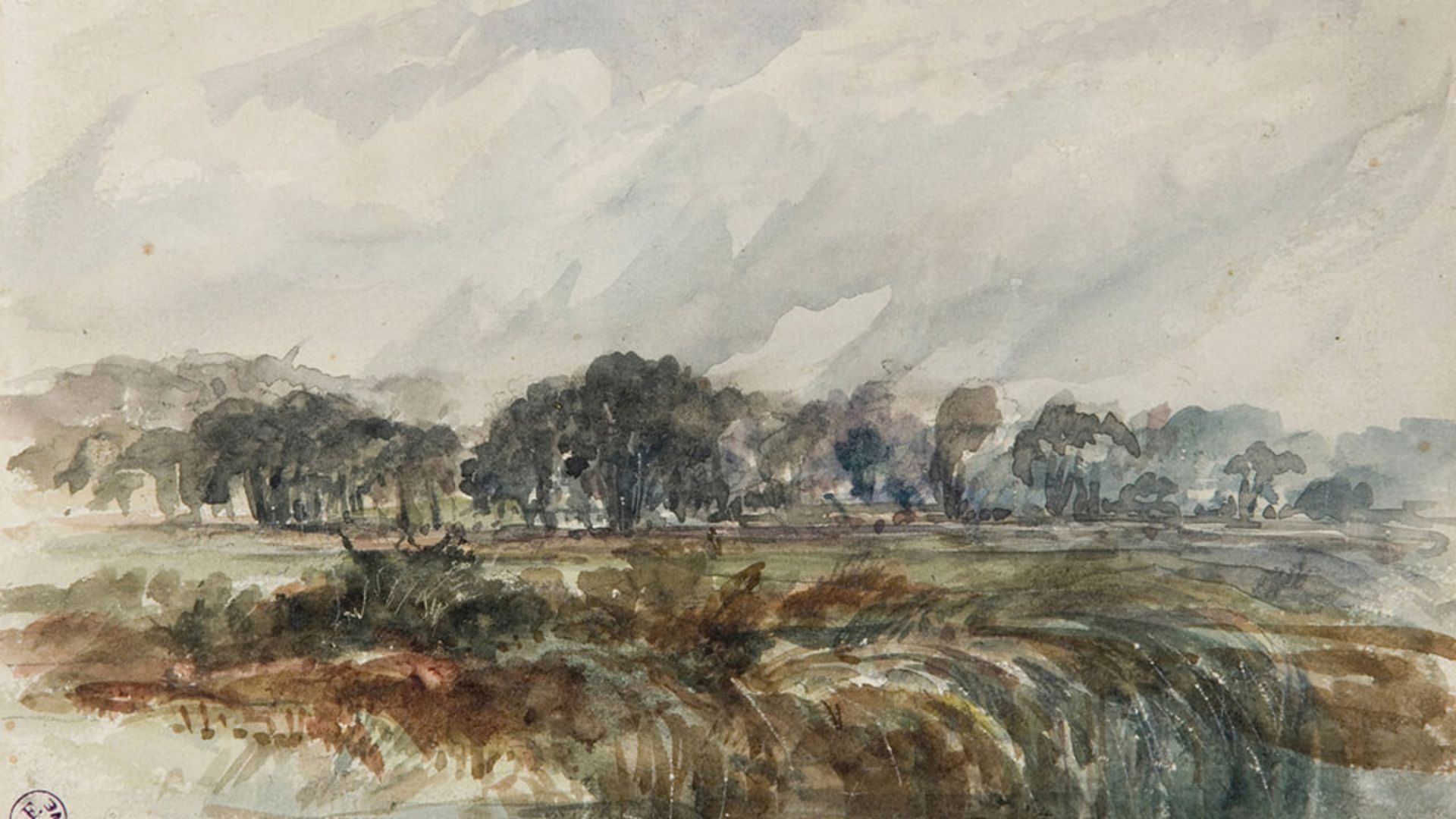 Acquerello di J. Constable