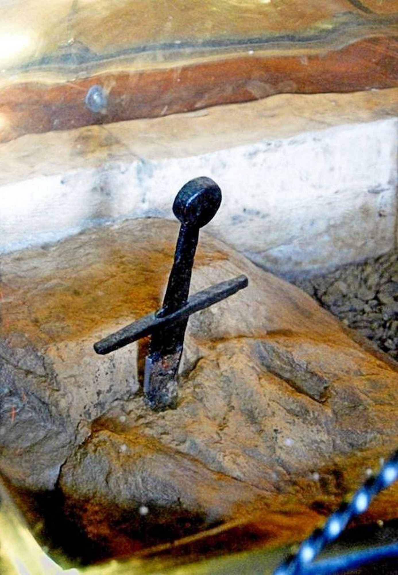 La spada nella roccia nell'Eremo di Montesiepi
