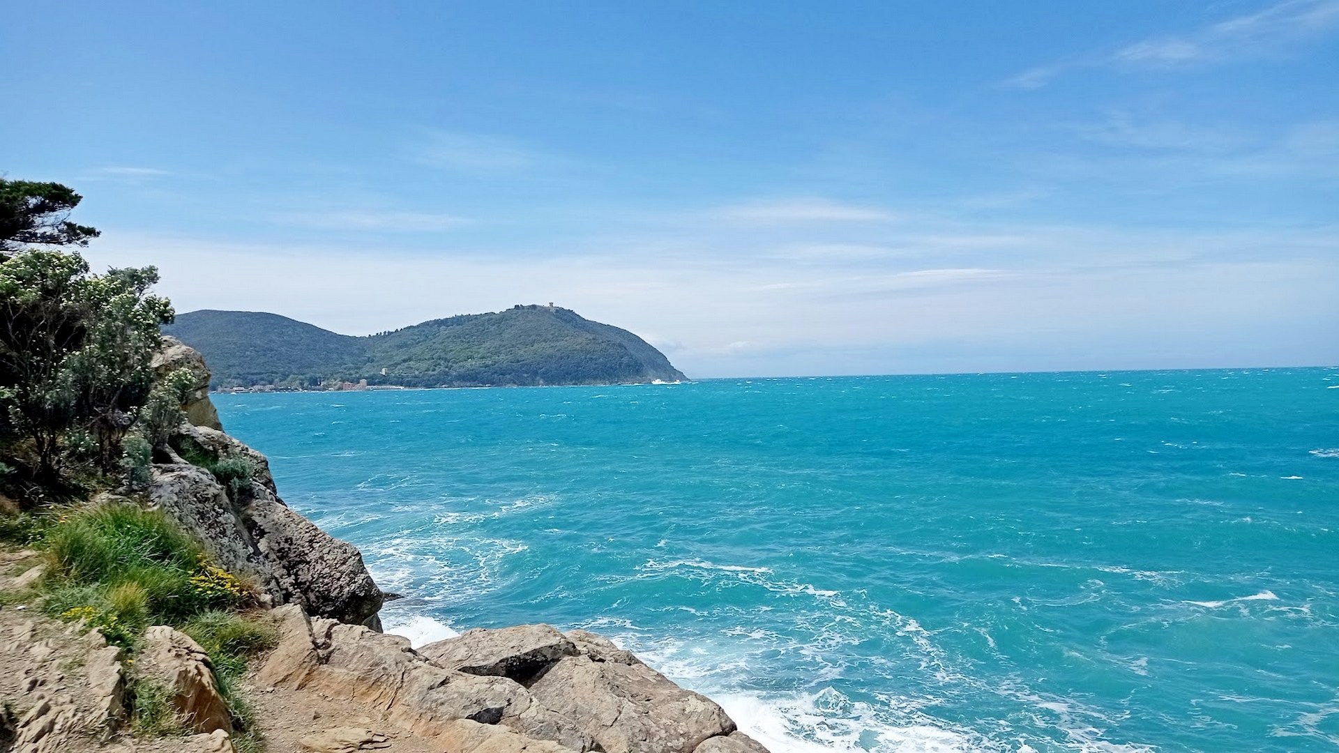 Cammino costiero etrusco a Populonia
