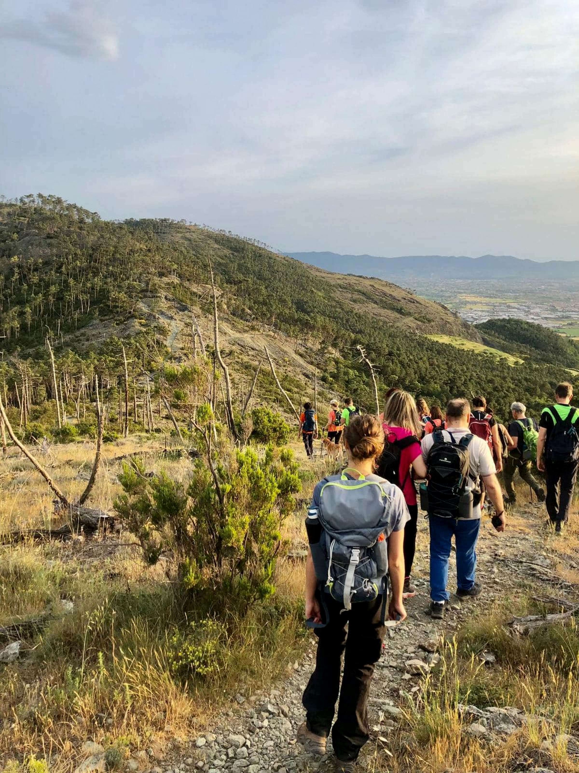 Panorami di Pomarance e mercatini di Natale