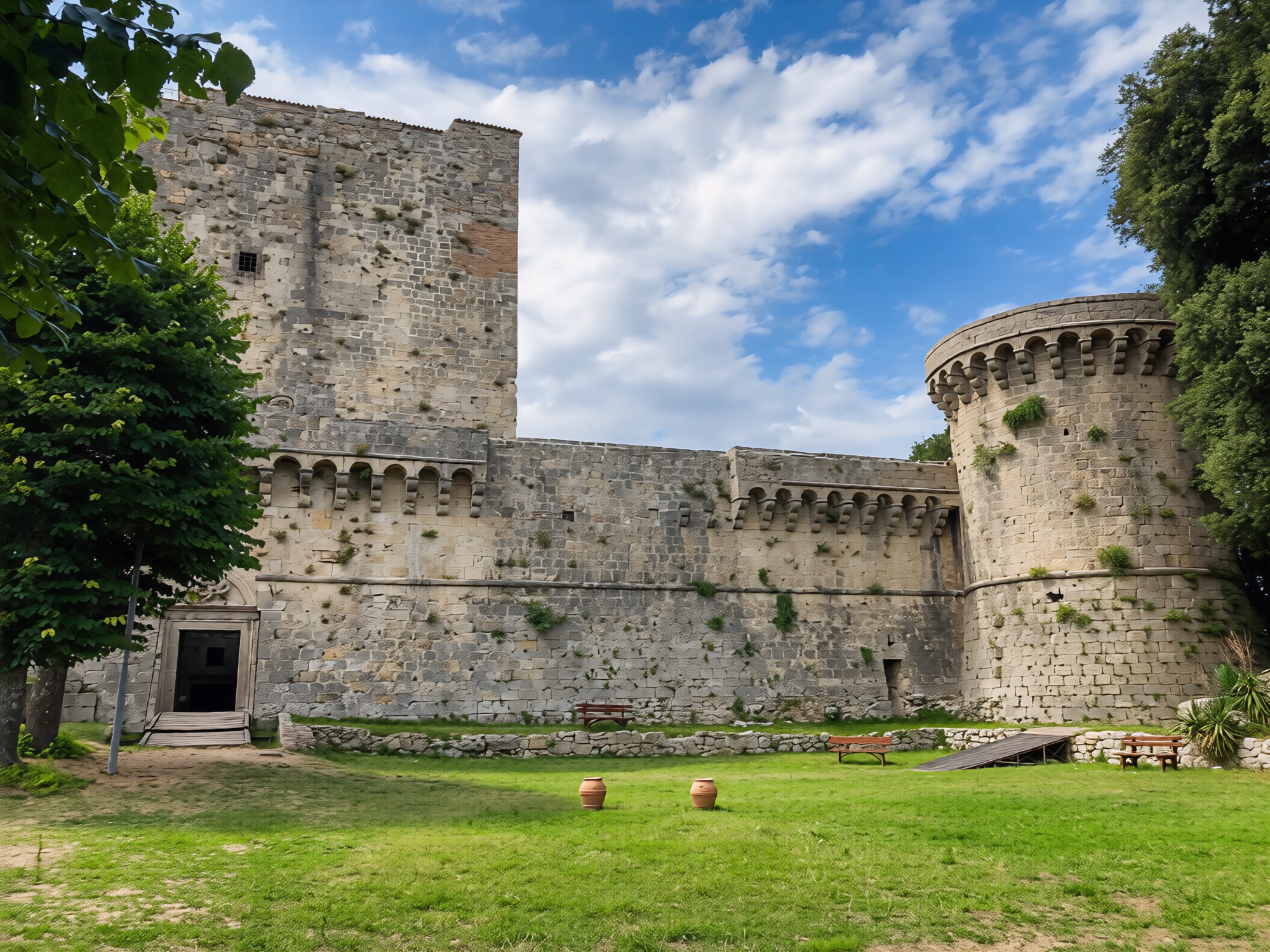 Castello di Sarteano, tappa panoramica del trekking tra borghi e storia etrusca