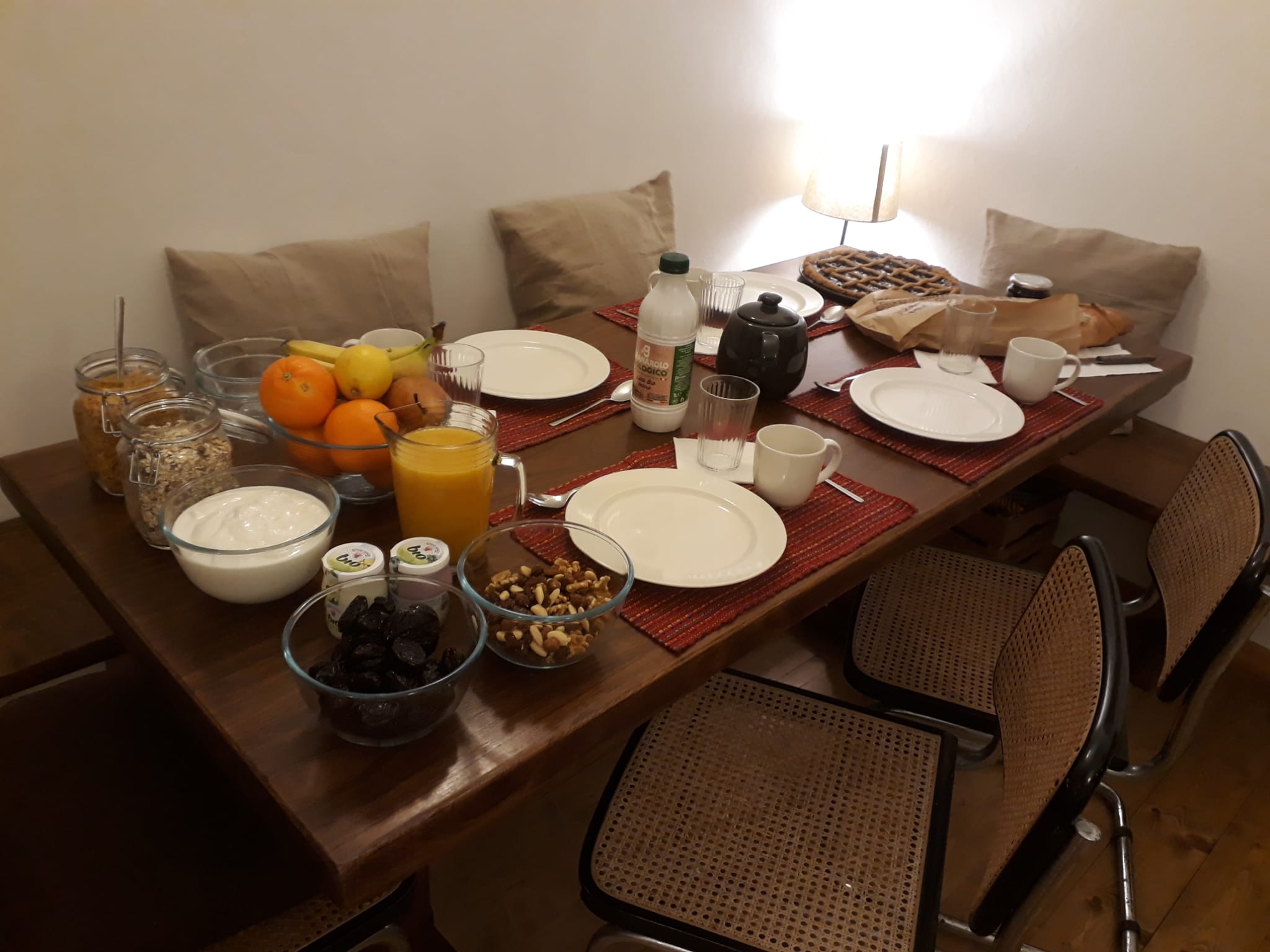 Our organic breakfast