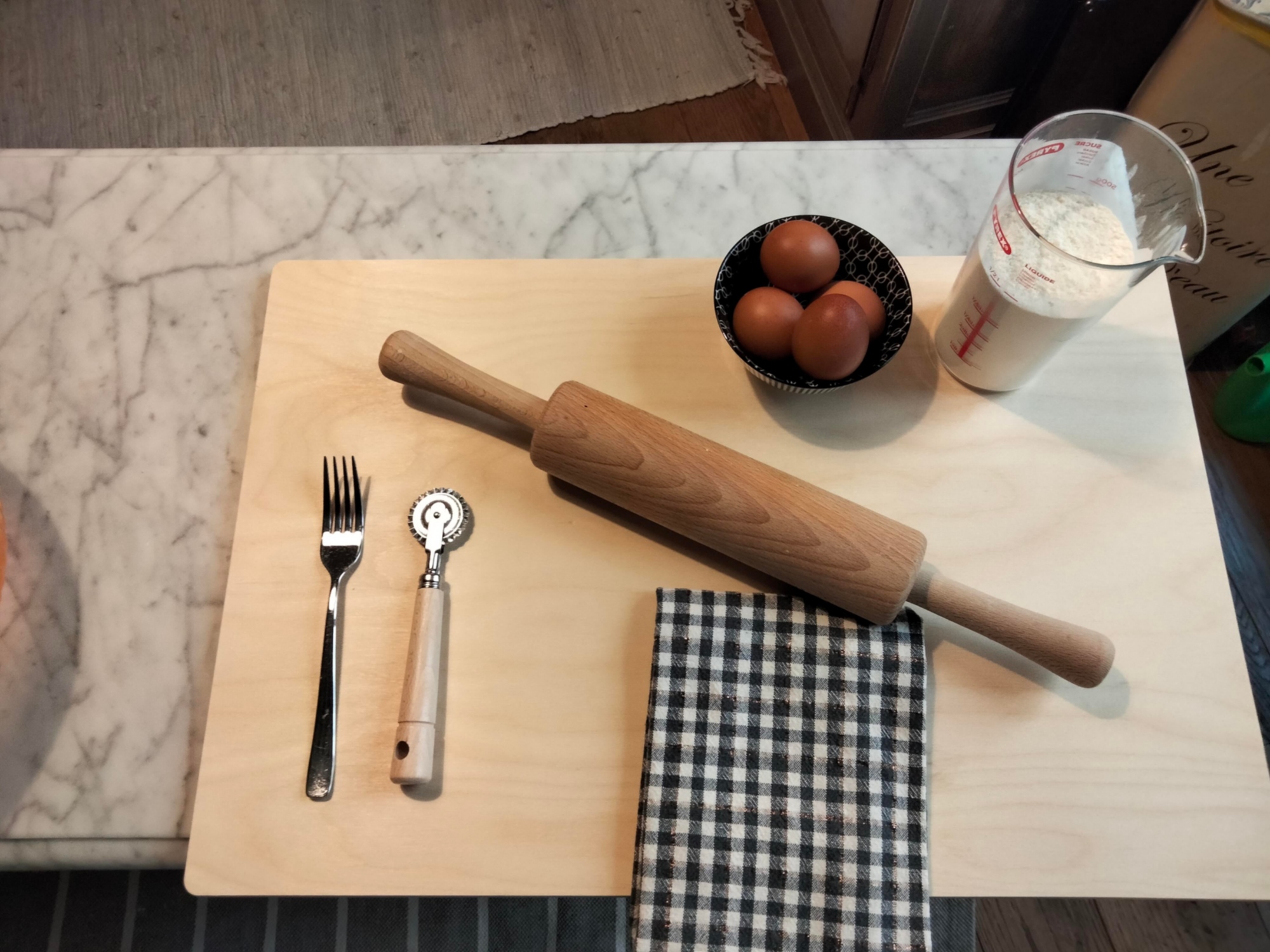 Cooking class with three recipes in Lucca