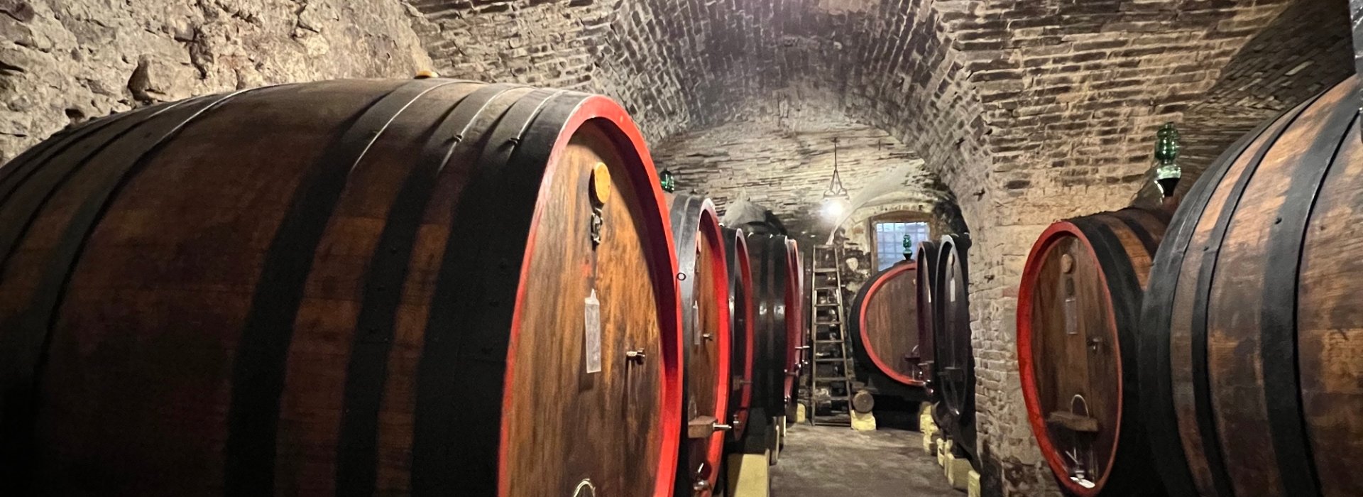 historical cellar in Montepulciano