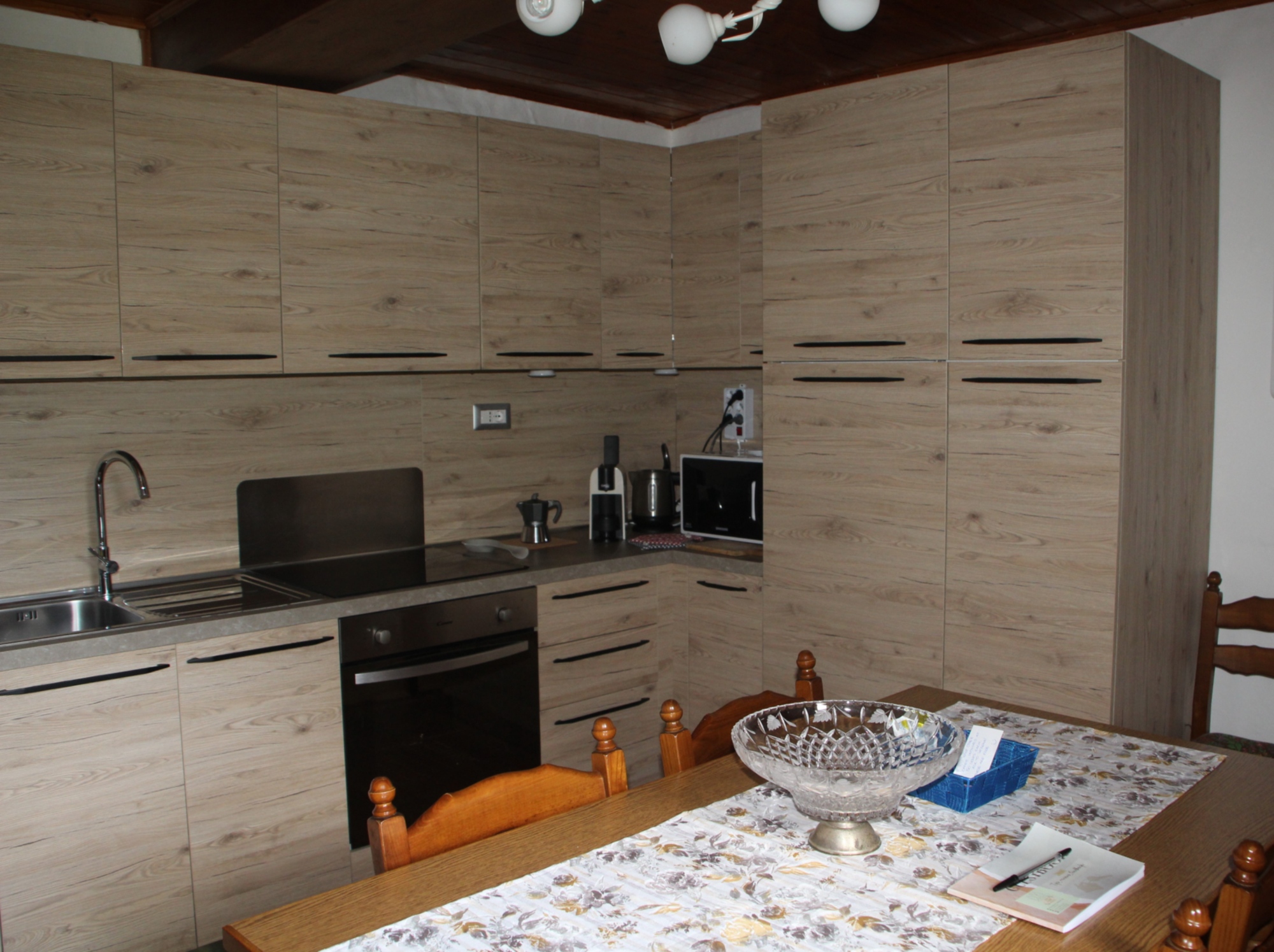 Cucina Casa Serena il Boscaccio vicino Lucca