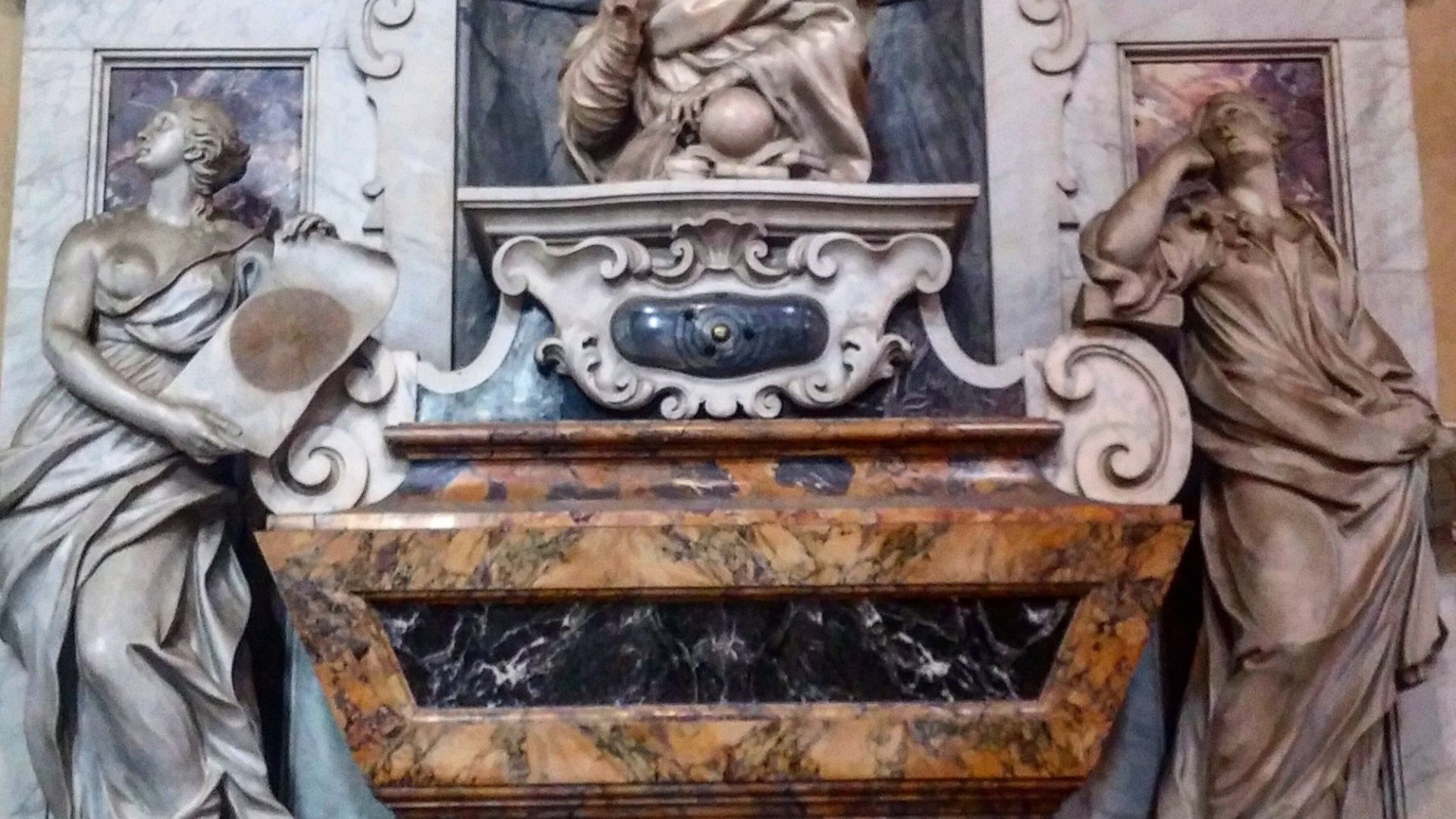 Galielo Galilei tomba marmo Vasari Santa Croce
