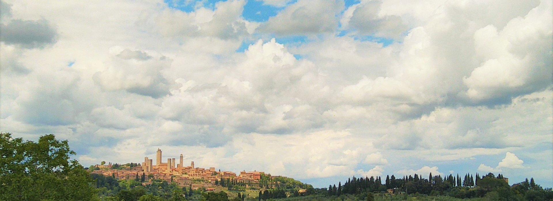 trekking a San Gimignano