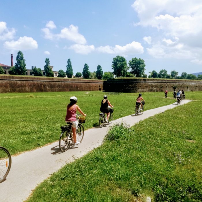 Bike tour between Lucca and Pisa